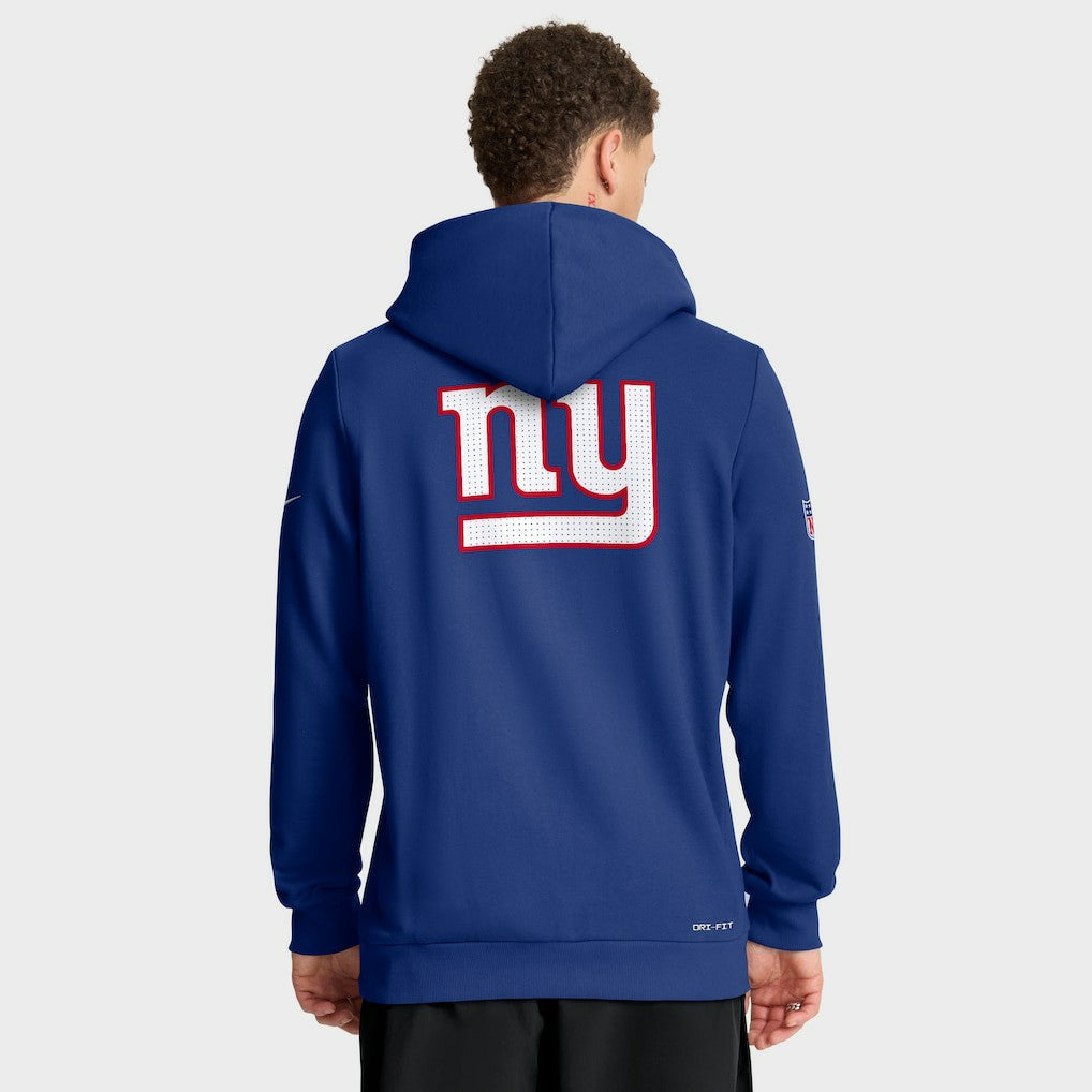 NFL New York Giants Sideline Standard Issue Utility Player Dri-FIT Full-Zip Hoodie