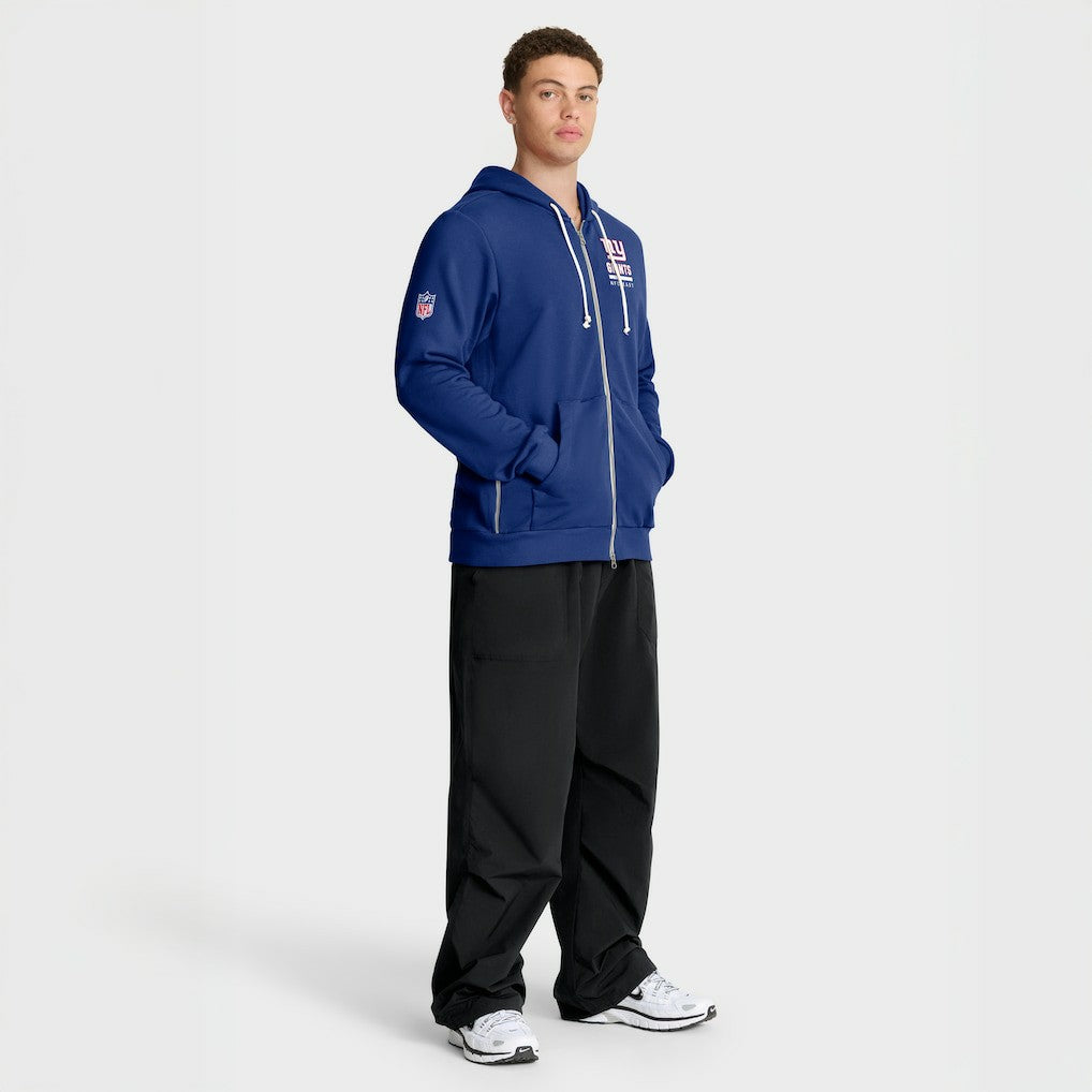 NFL New York Giants Sideline Standard Issue Utility Player Dri-FIT Full-Zip Hoodie