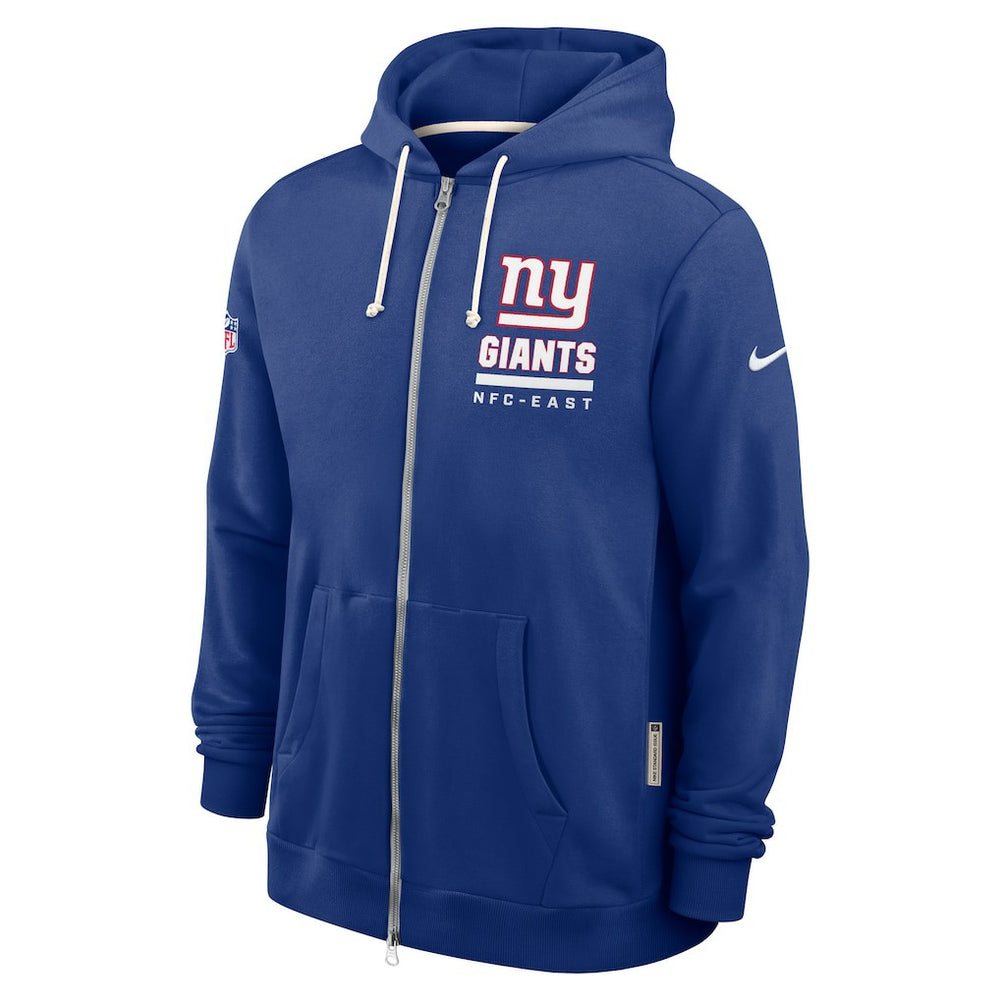 NFL New York Giants Sideline Standard Issue Utility Player Dri-FIT Full-Zip Hoodie