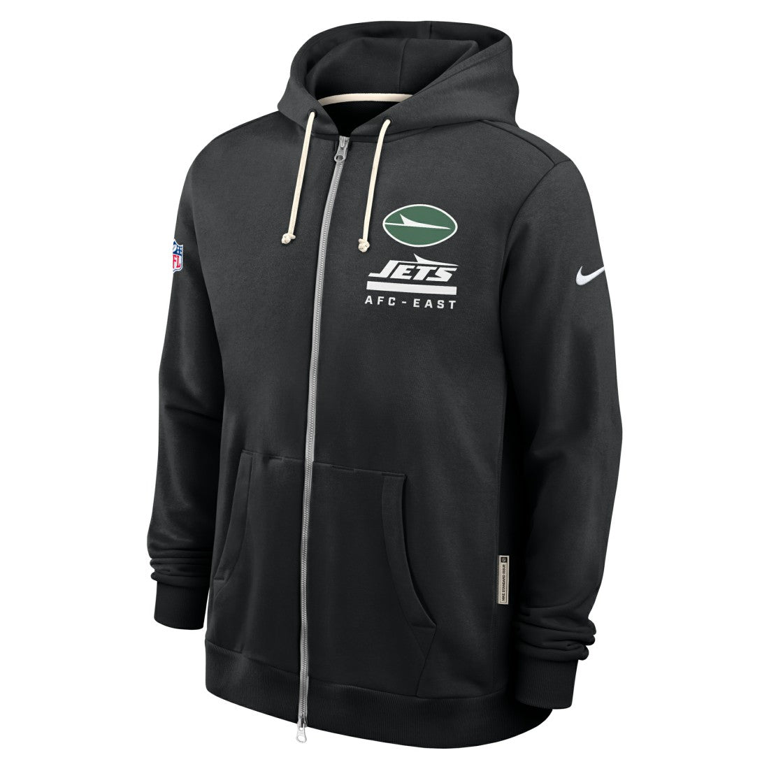 NFL New York Jets Sideline Standard Issue Utility Player Dri-FIT Full-Zip Hoodie