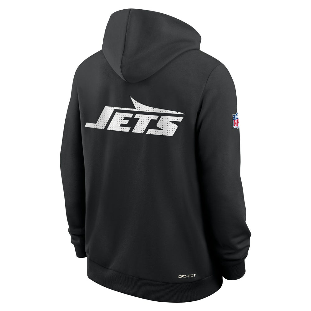 NFL New York Jets Sideline Standard Issue Utility Player Dri-FIT Full-Zip Hoodie