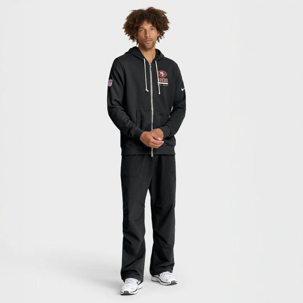 NFL San Francisco 49ers Sideline Standard Issue Utility Player Dri-FIT Full-Zip Hoodie