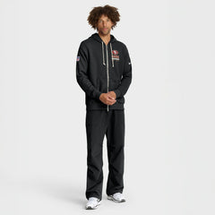 NFL San Francisco 49ers Sideline Standard Issue Utility Player Dri-FIT Full-Zip Hoodie