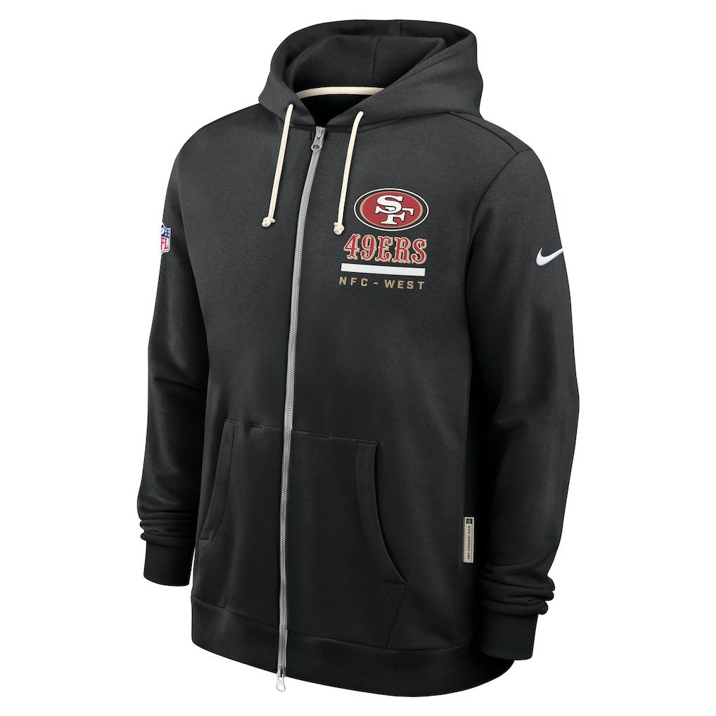 NFL San Francisco 49ers Sideline Standard Issue Utility Player Dri-FIT Full-Zip Hoodie