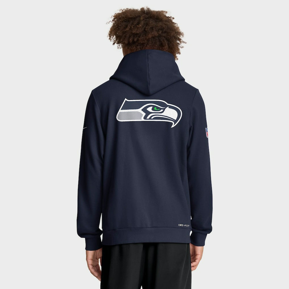 NFL Seattle Seahawks Sideline Standard Issue Utility Player Dri-FIT Full-Zip Hoodie
