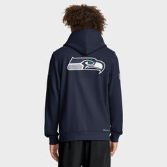 NFL Seattle Seahawks Sideline Standard Issue Utility Player Dri-FIT Full-Zip Hoodie