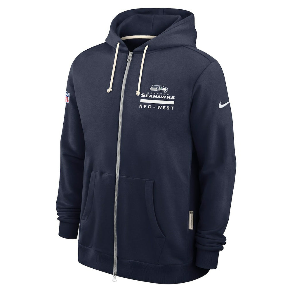 NFL Seattle Seahawks Sideline Standard Issue Utility Player Dri-FIT Full-Zip Hoodie