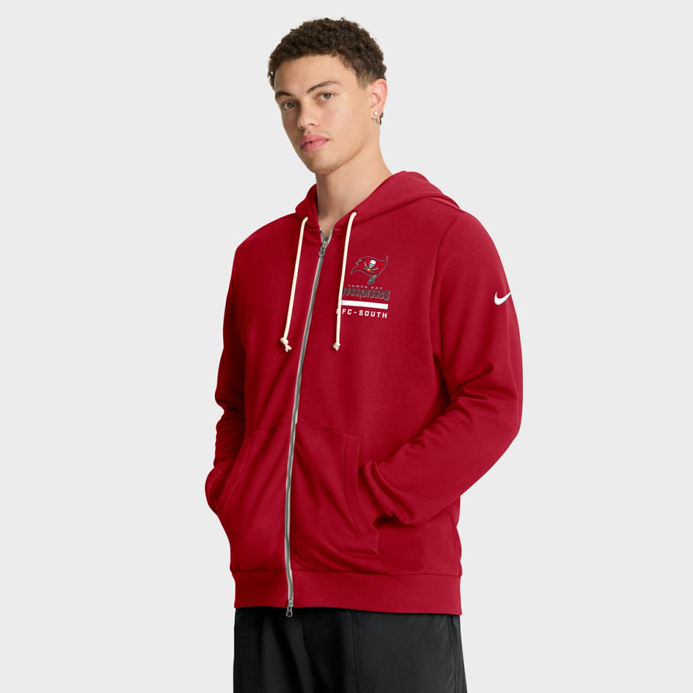 NFL Tampa Bay Buccaneers Sideline Standard Issue Utility Player Dri-FIT Full-Zip Hoodie