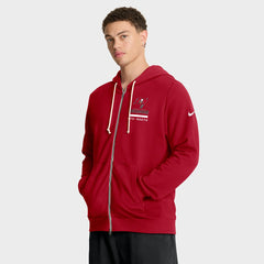 NFL Tampa Bay Buccaneers Sideline Standard Issue Utility Player Dri-FIT Full-Zip Hoodie