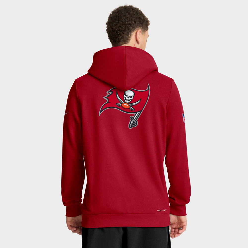 NFL Tampa Bay Buccaneers Sideline Standard Issue Utility Player Dri-FIT Full-Zip Hoodie