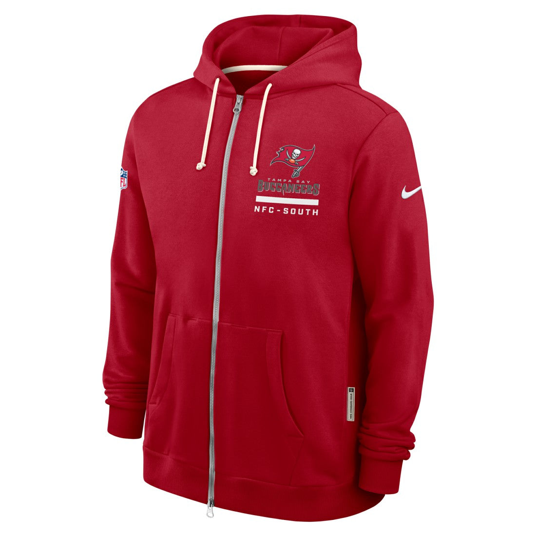 NFL Tampa Bay Buccaneers Sideline Standard Issue Utility Player Dri-FIT Full-Zip Hoodie