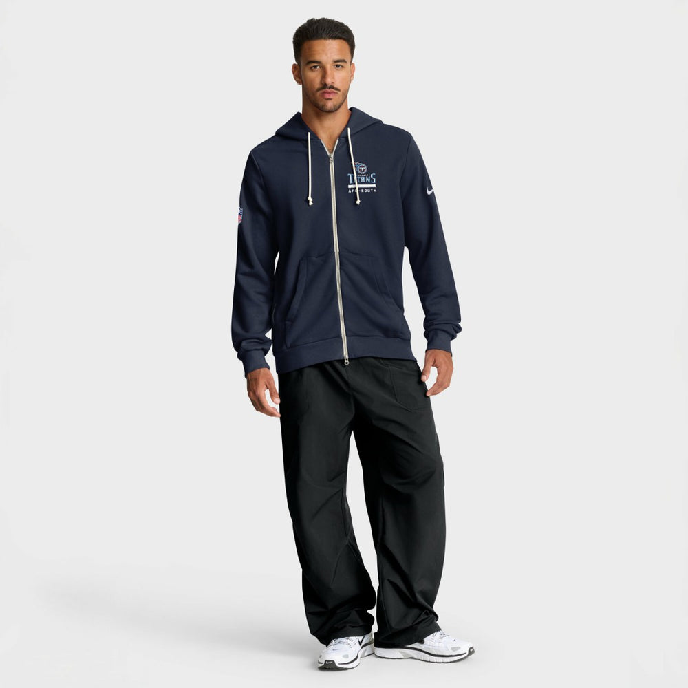 NFL Tennessee Titans Sideline Standard Issue Utility Player Dri-FIT Full-Zip Hoodie