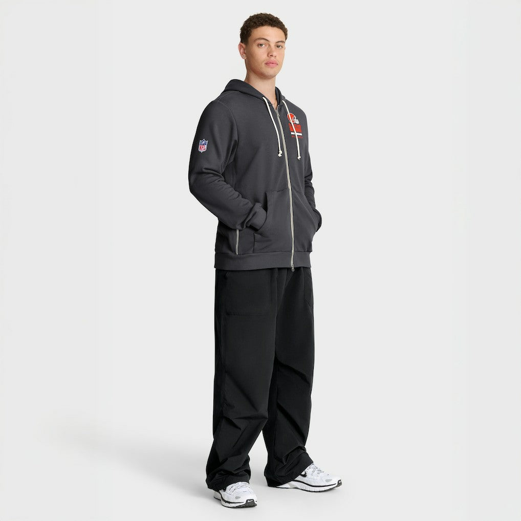 NFL Cleveland Browns Sideline Standard Issue Utility Player Dri-FIT Full-Zip Hoodie