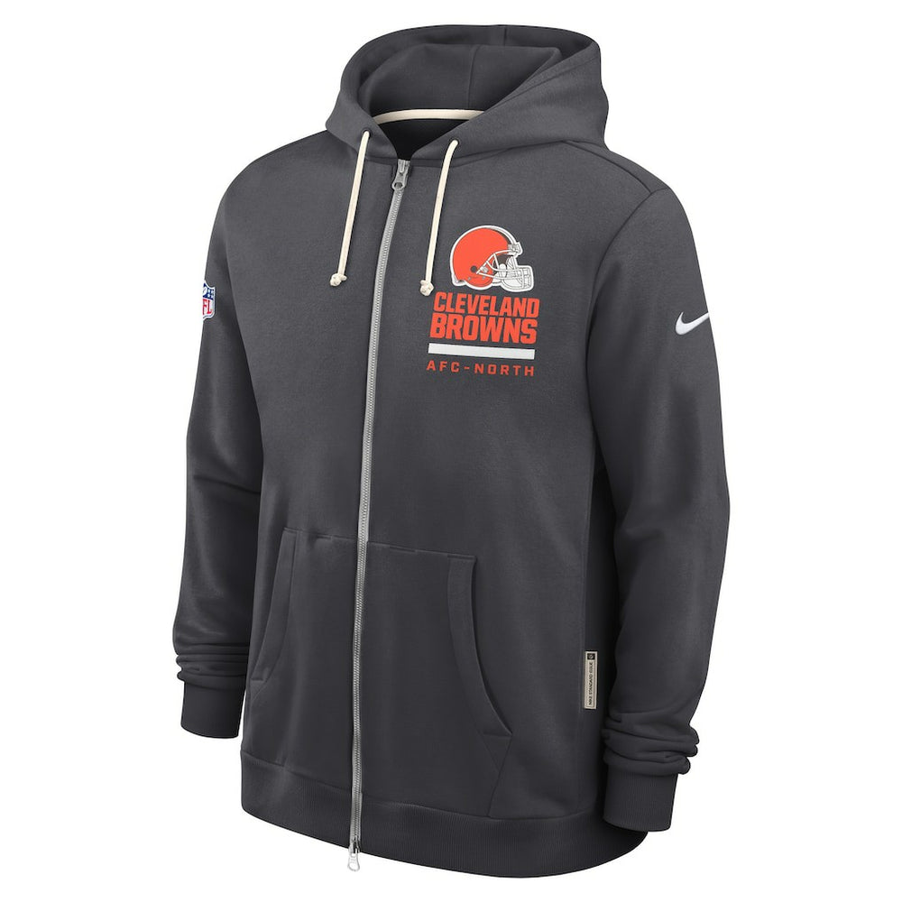 NFL Cleveland Browns Sideline Standard Issue Utility Player Dri-FIT Full-Zip Hoodie