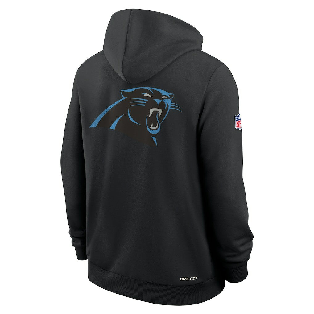 NFL Carolina Panthers Sideline Standard Issue Utility Player Dri-FIT Full-Zip Hoodie