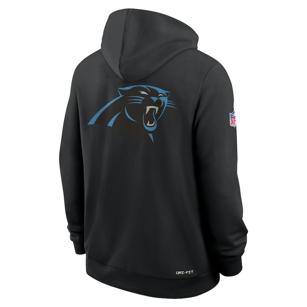 NFL Carolina Panthers Sideline Standard Issue Utility Player Dri-FIT Full-Zip Hoodie