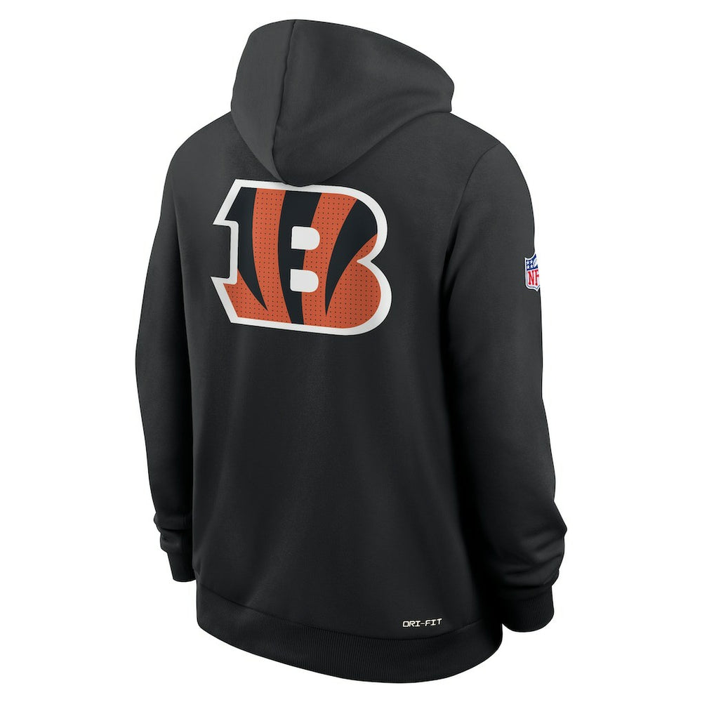 NFL Cincinnati Bengals Sideline Standard Issue Utility Player Dri-FIT Full-Zip Hoodie