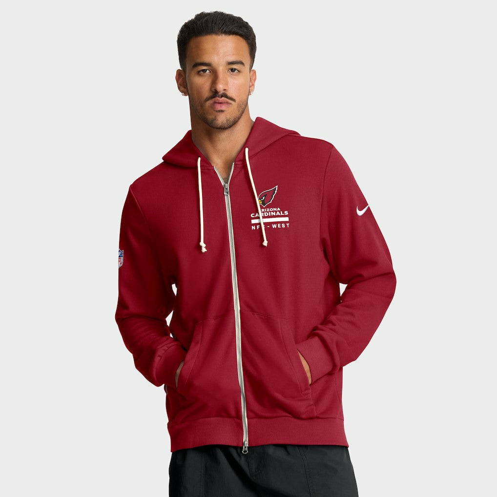 NFL Arizona Cardinals Sideline Standard Issue Utility Player Dri-FIT Full-Zip Hoodie
