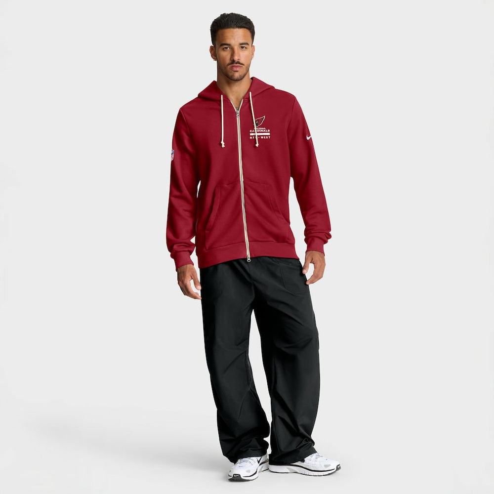 NFL Arizona Cardinals Sideline Standard Issue Utility Player Dri-FIT Full-Zip Hoodie