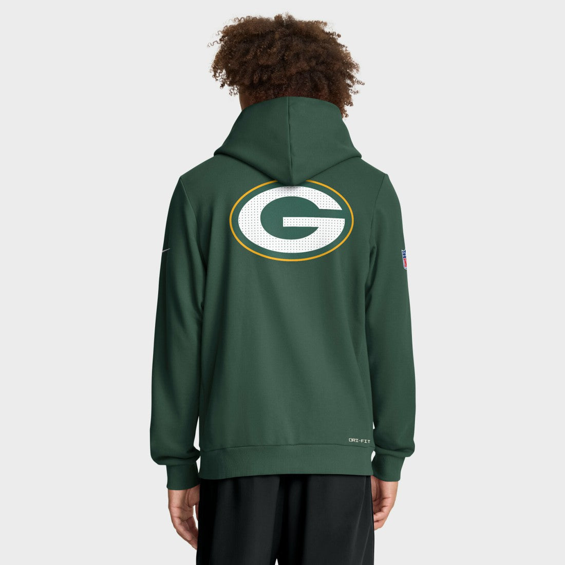 NFL Green Bay Packers Sideline Standard Issue Utility Player Dri-FIT Full-Zip Hoodie