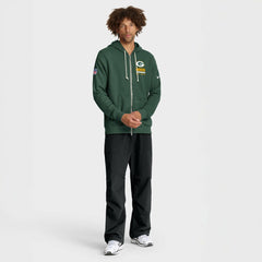 NFL Green Bay Packers Sideline Standard Issue Utility Player Dri-FIT Full-Zip Hoodie
