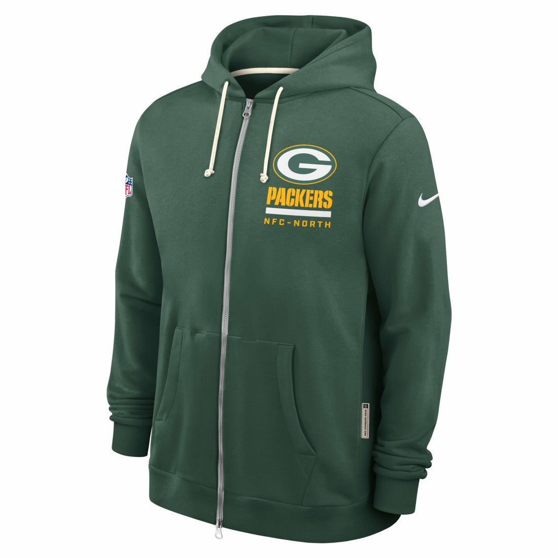 NFL Green Bay Packers Sideline Standard Issue Utility Player Dri-FIT Full-Zip Hoodie