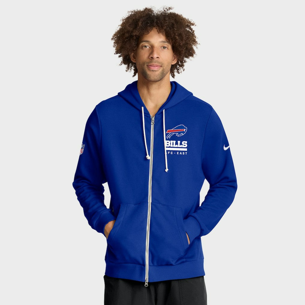 NFL Buffalo Bills Sideline Standard Issue Utility Player Dri-FIT Full-Zip Hoodie