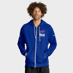 NFL Buffalo Bills Sideline Standard Issue Utility Player Dri-FIT Full-Zip Hoodie