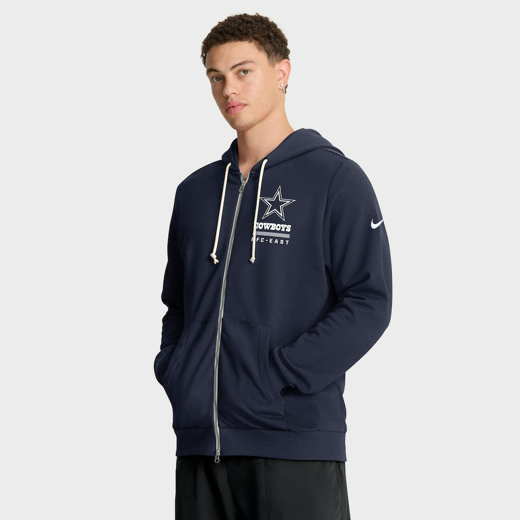 NFL Dallas Cowboys Sideline Standard Issue Utility Player Dri-FIT Full-Zip Hoodie