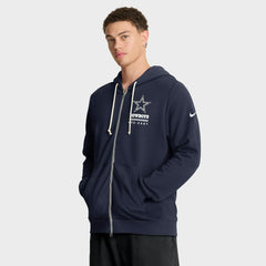NFL Dallas Cowboys Sideline Standard Issue Utility Player Dri-FIT Full-Zip Hoodie