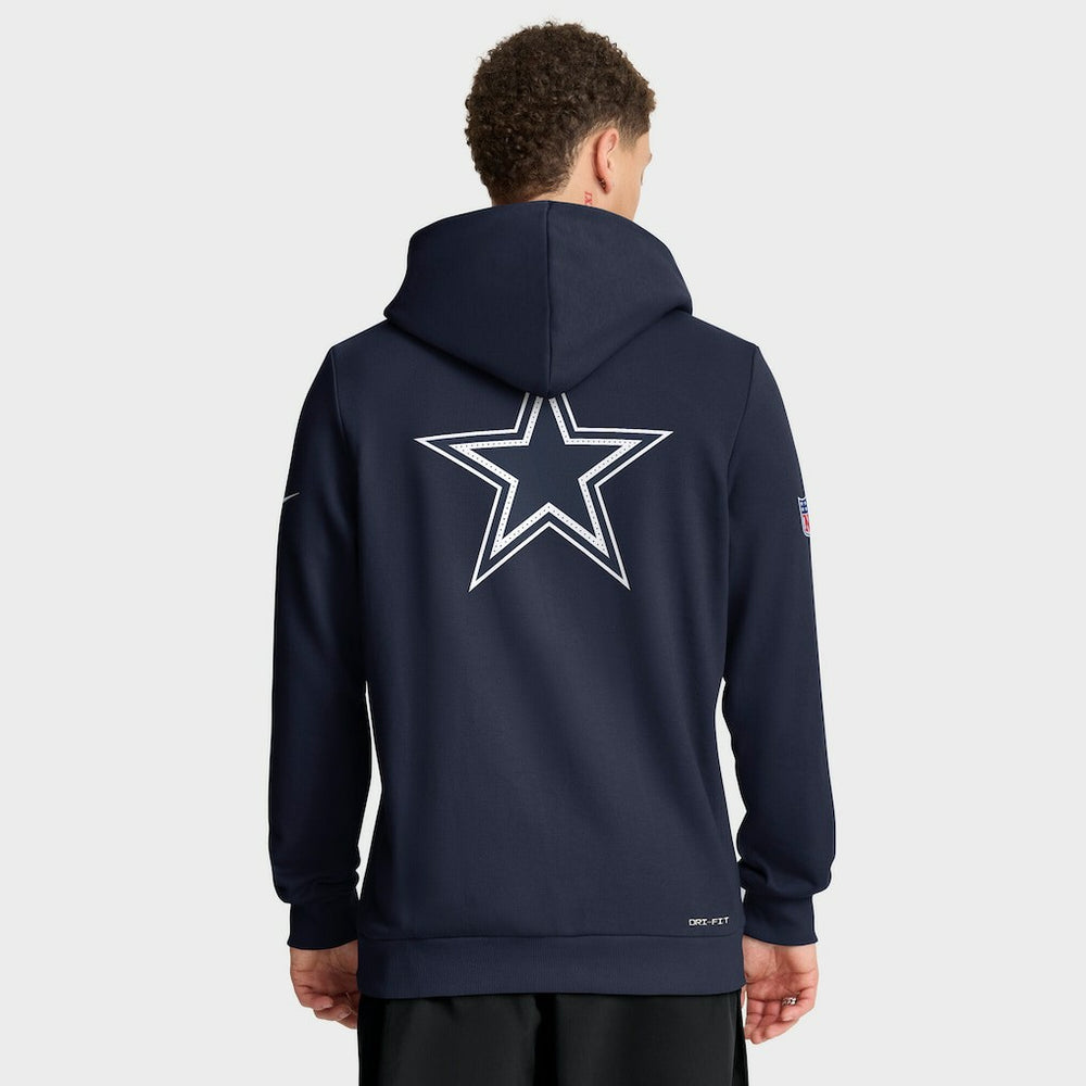 NFL Dallas Cowboys Sideline Standard Issue Utility Player Dri-FIT Full-Zip Hoodie