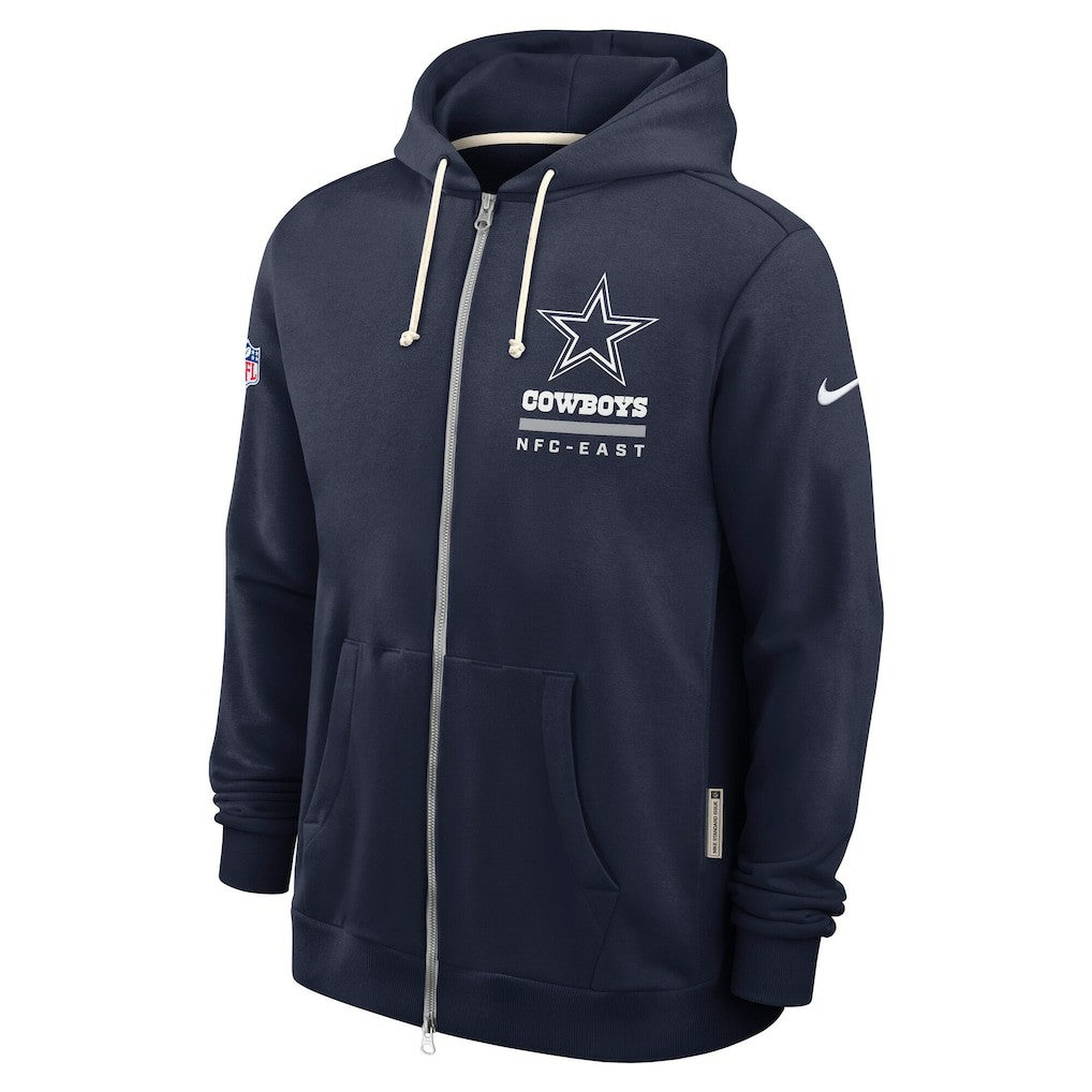 NFL Dallas Cowboys Sideline Standard Issue Utility Player Dri-FIT Full-Zip Hoodie