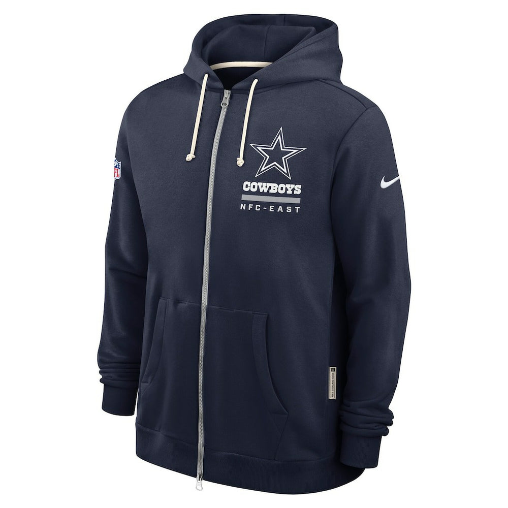NFL Dallas Cowboys Sideline Standard Issue Utility Player Dri-FIT Full-Zip Hoodie