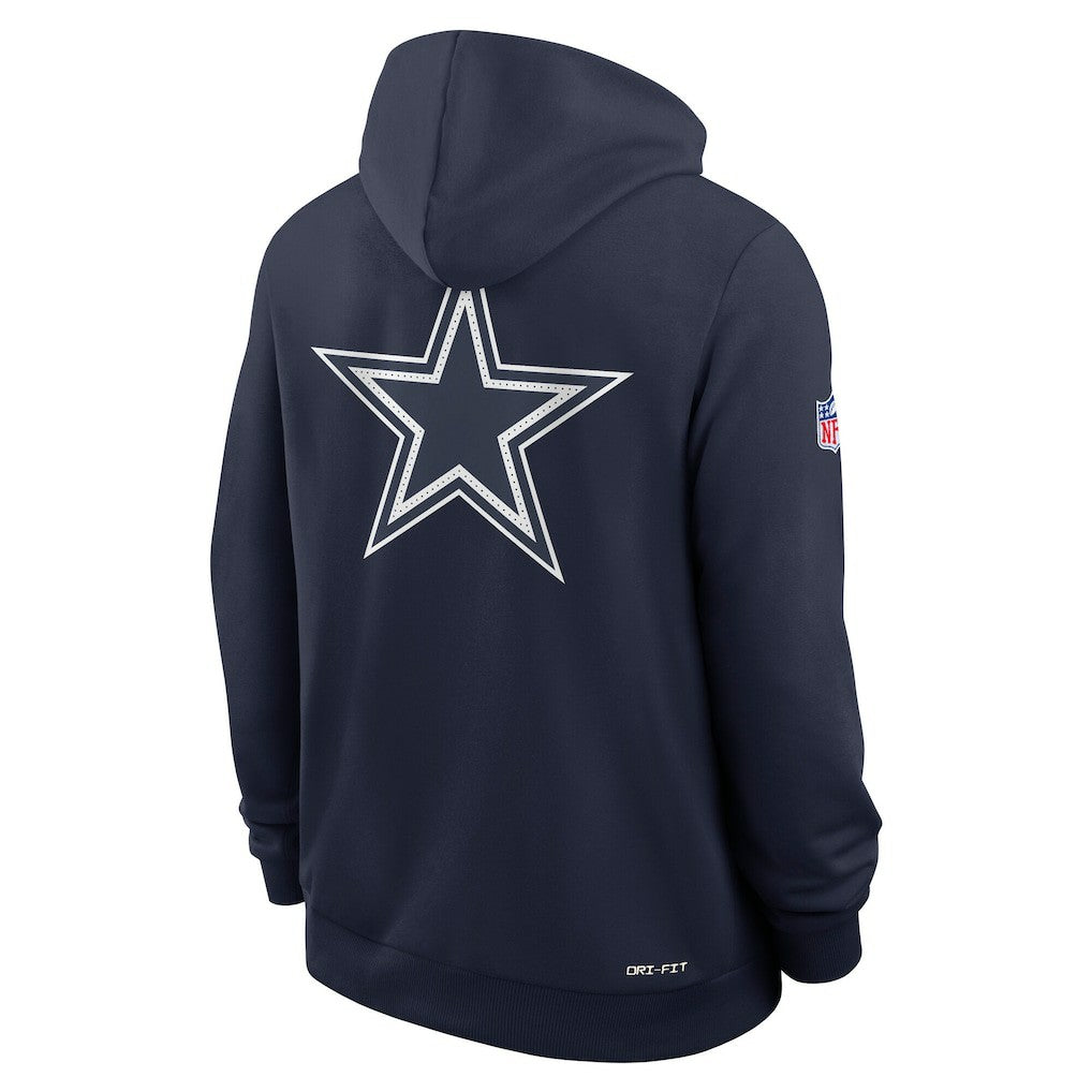 NFL Dallas Cowboys Sideline Standard Issue Utility Player Dri-FIT Full-Zip Hoodie