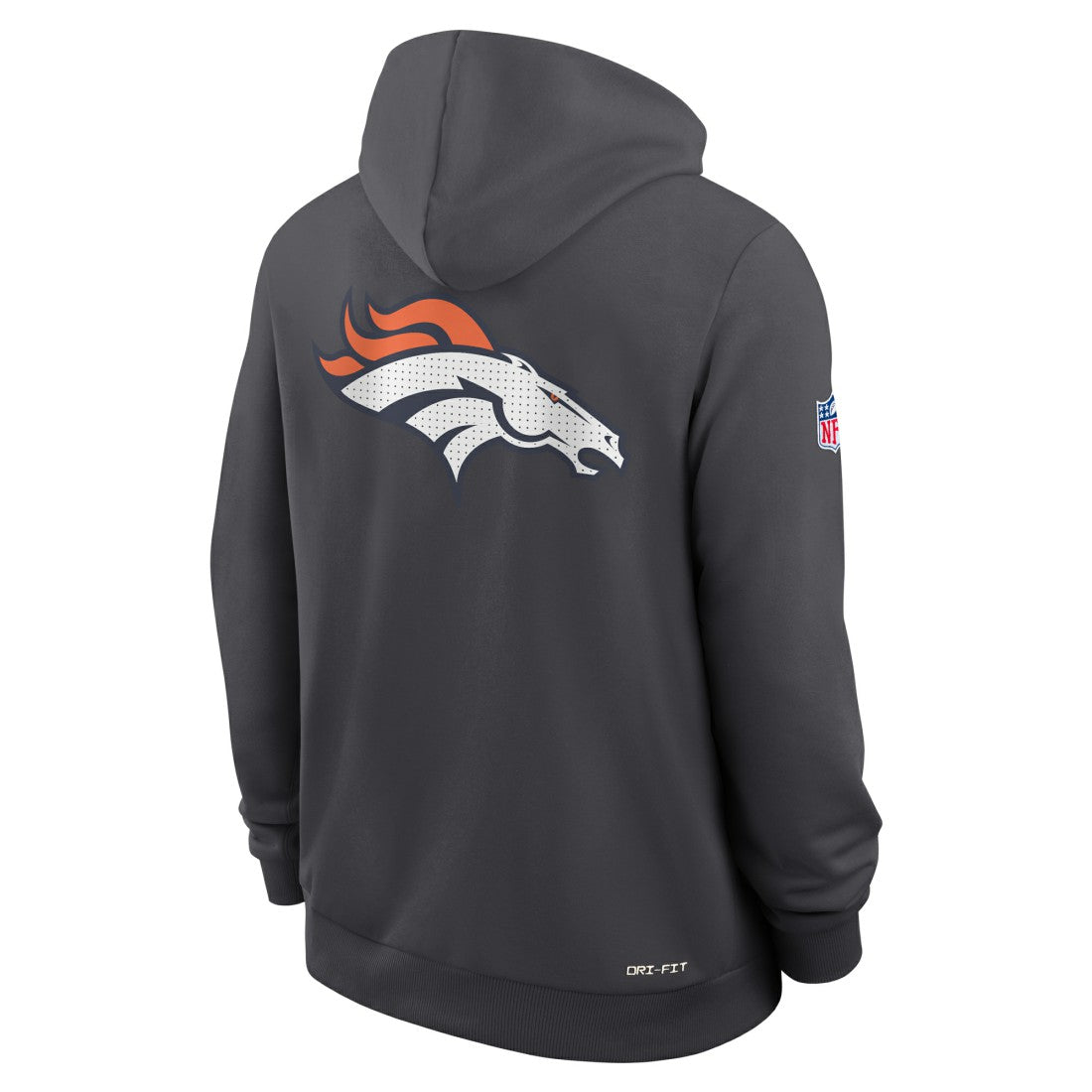 NFL Denver Broncos Sideline Standard Issue Utility Player Dri-FIT Full-Zip Hoodie