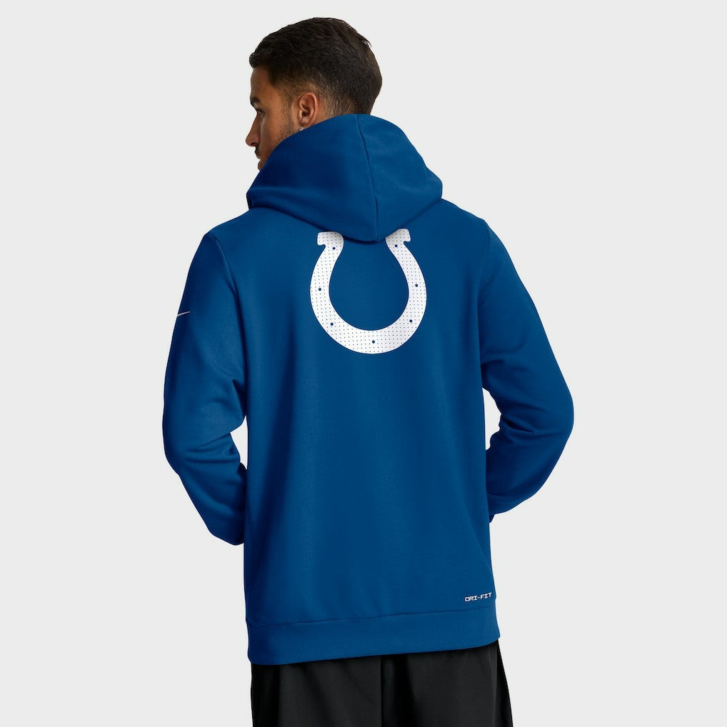 NFL Indianapolis Colts Sideline Standard Issue Utility Player Dri-FIT Full-Zip Hoodie