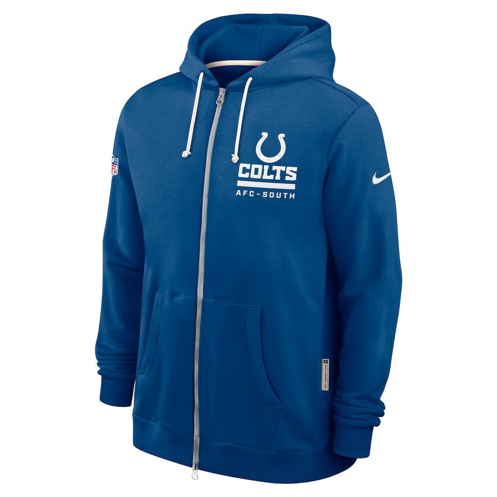 NFL Indianapolis Colts Sideline Standard Issue Utility Player Dri-FIT Full-Zip Hoodie
