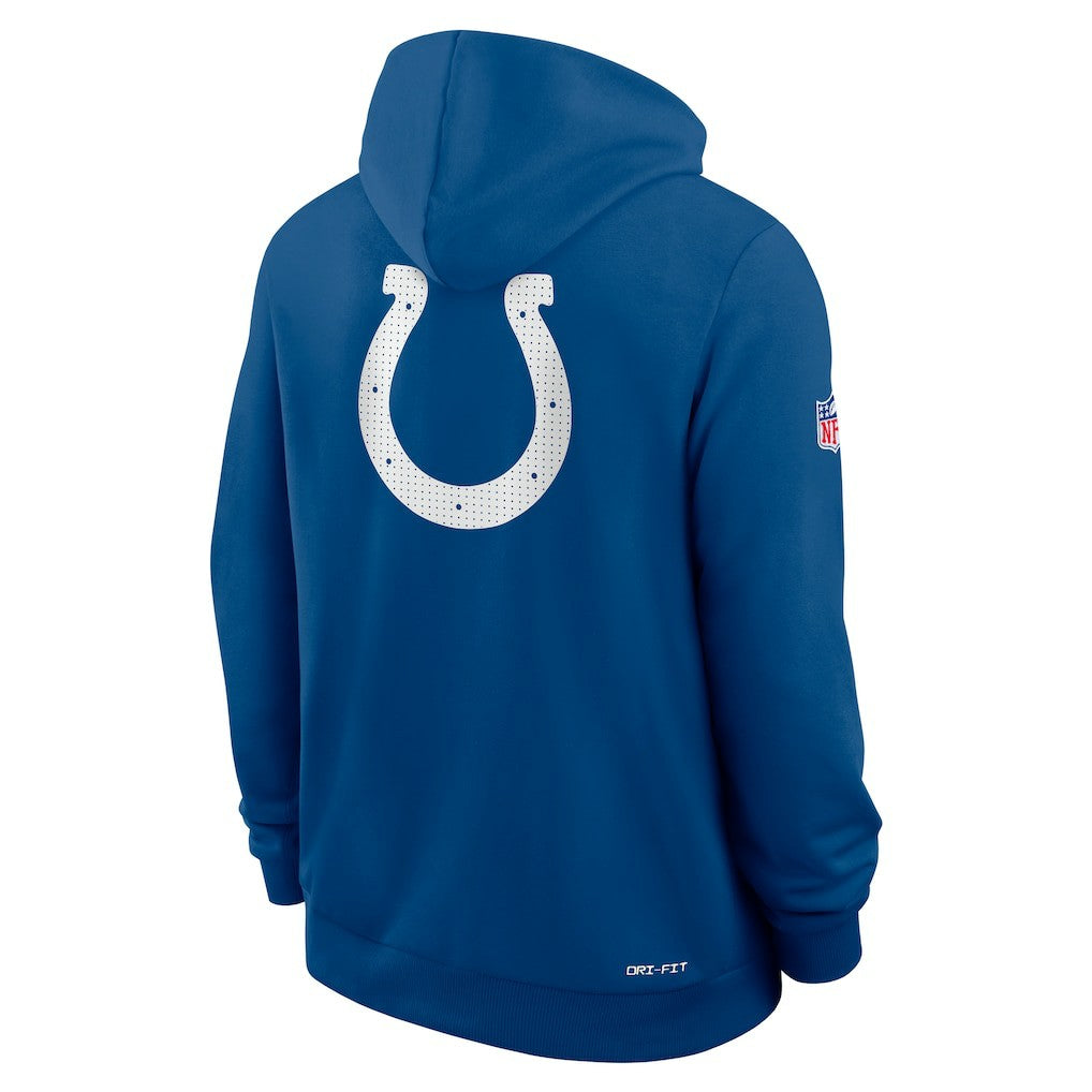 NFL Indianapolis Colts Sideline Standard Issue Utility Player Dri-FIT Full-Zip Hoodie
