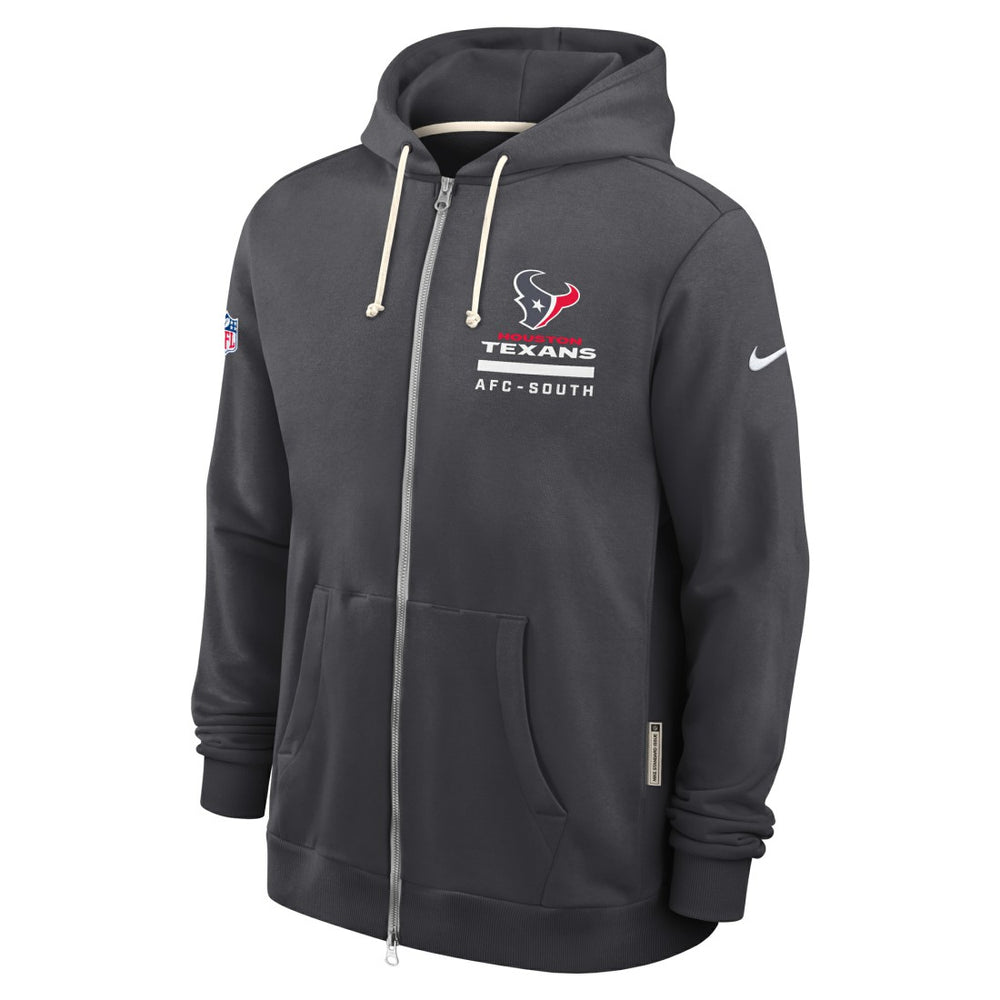 NFL Houston Texans Sideline Standard Issue Utility Player Dri-FIT Full-Zip Hoodie