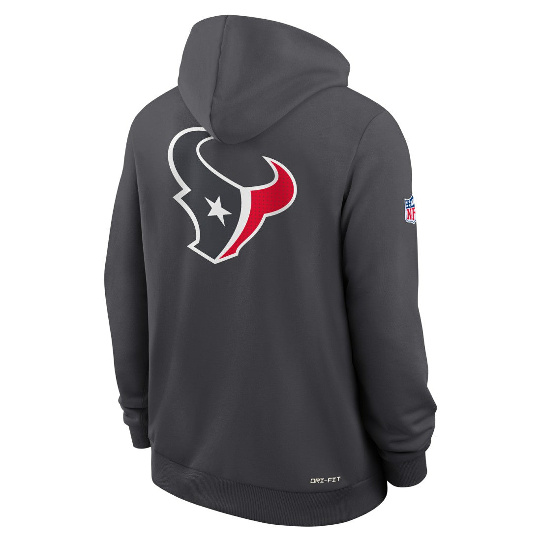 NFL Houston Texans Sideline Standard Issue Utility Player Dri-FIT Full-Zip Hoodie