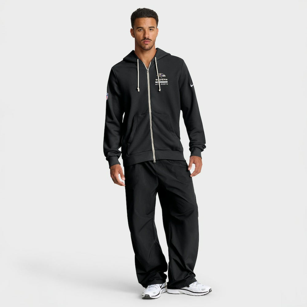 NFL Baltimore Ravens Sideline Standard Issue Utility Player Dri-FIT Full-Zip Hoodie