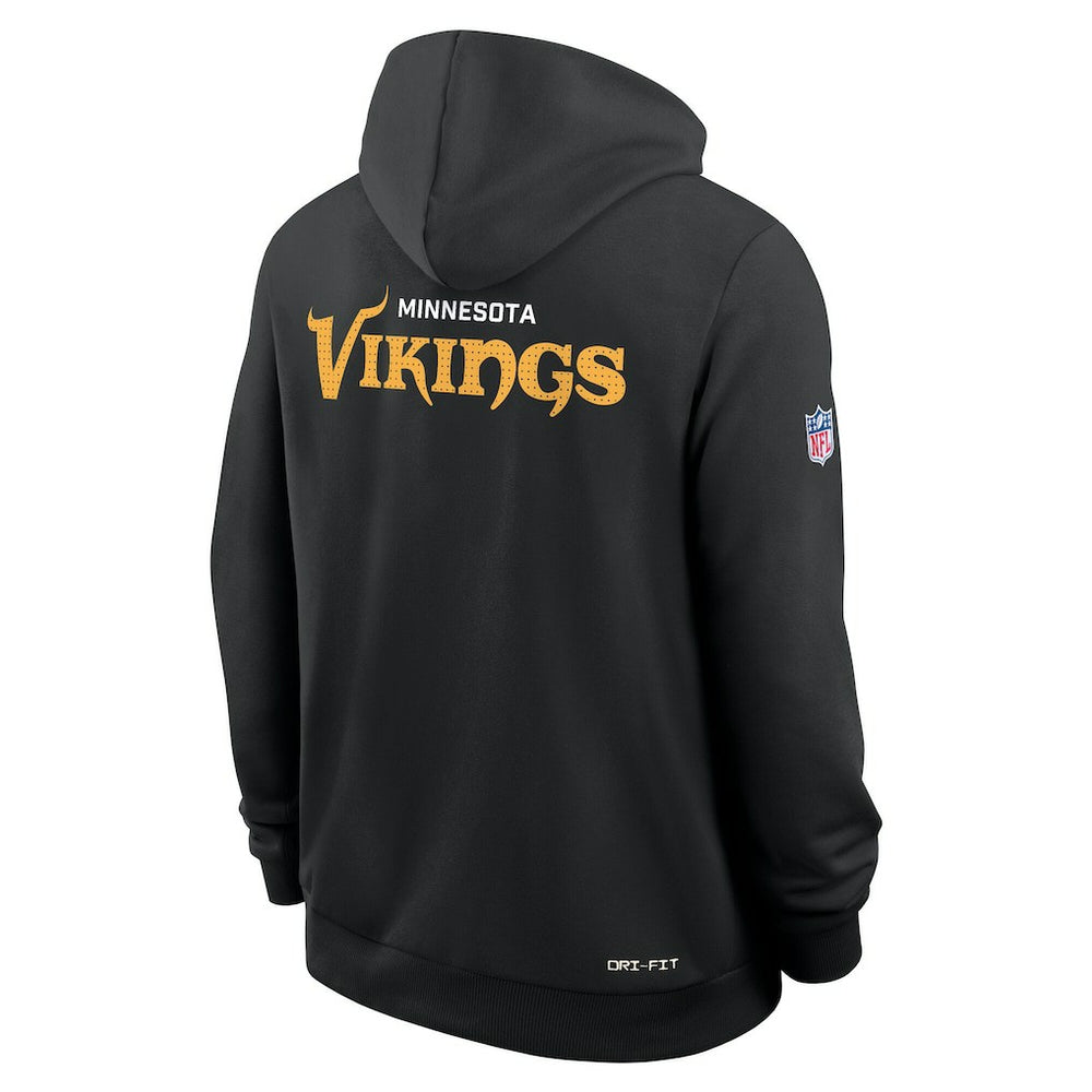 NFL Minnesota Vikings Sideline Standard Issue Initial Home Dri-FIT Hoodie