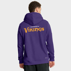 NFL Minnesota Vikings Sideline Standard Issue Initial Home Dri-FIT Hoodie