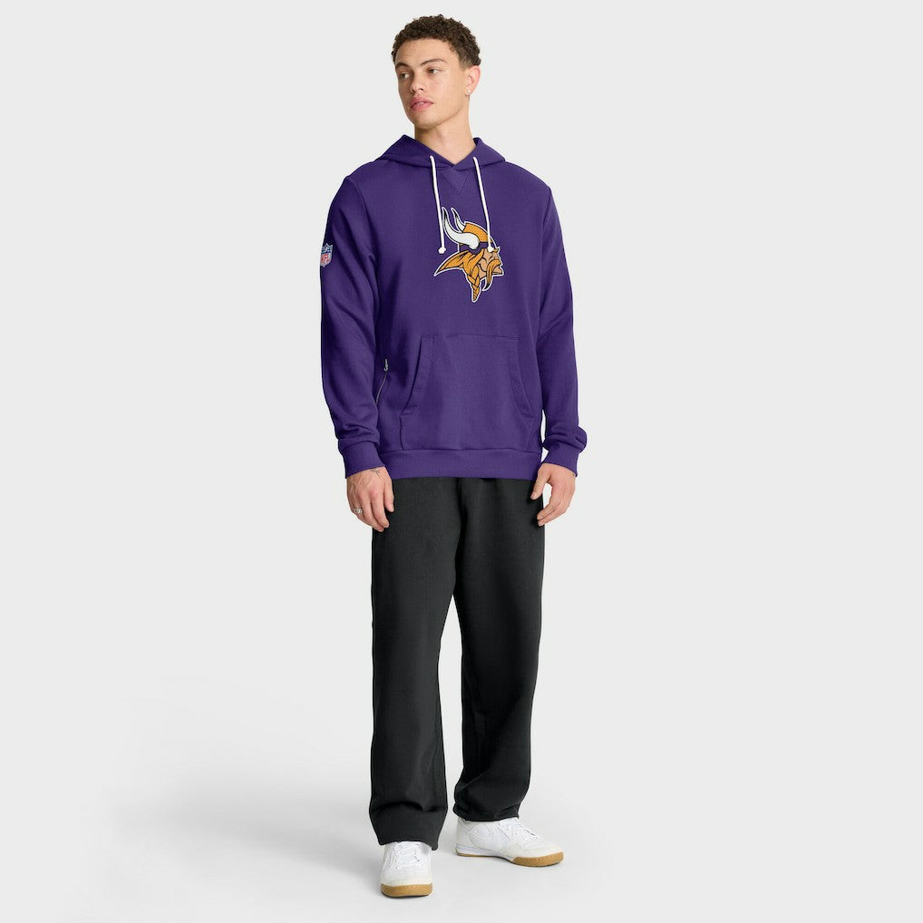 NFL Minnesota Vikings Sideline Standard Issue Initial Home Dri-FIT Hoodie