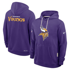NFL Minnesota Vikings Sideline Standard Issue Initial Home Dri-FIT Hoodie
