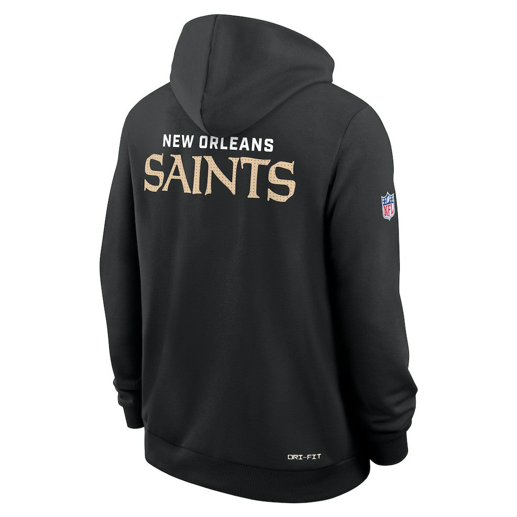 NFL New Orleans Saints Sideline Standard Issue Initial Home Dri-FIT Hoodie