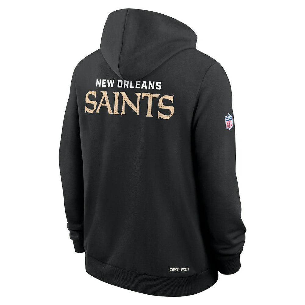 NFL New Orleans Saints Sideline Standard Issue Initial Home Dri-FIT Hoodie