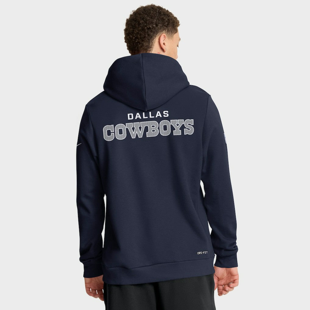 NFL Dallas Cowboys Sideline Standard Issue Initial Home Dri-FIT Hoodie