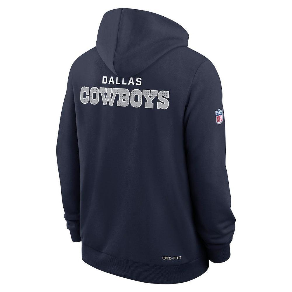 NFL Dallas Cowboys Sideline Standard Issue Initial Home Dri-FIT Hoodie