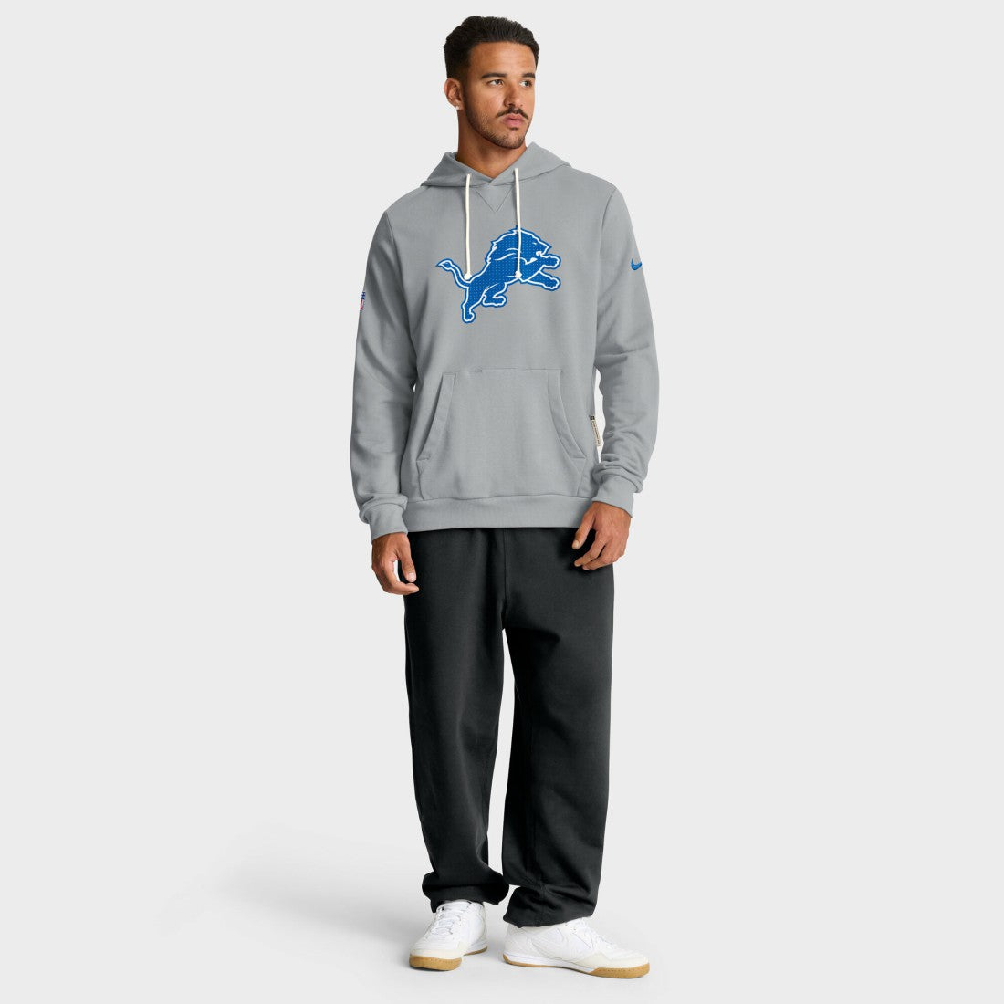 NFL Detroit Lions Sideline Standard Issue Initial Home Dri-FIT Hoodie